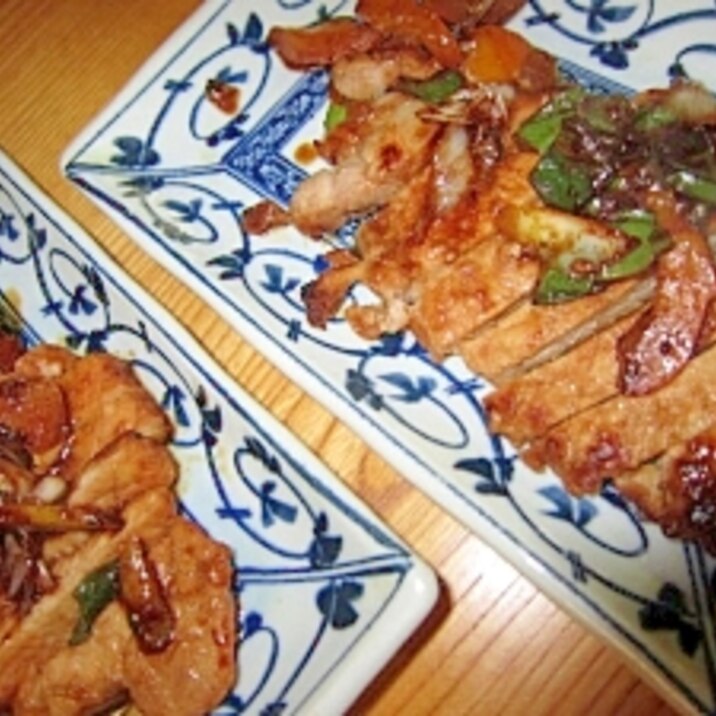 豚生姜味噌野菜焼